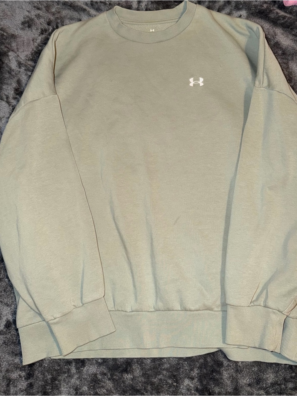 Under Armour Men’s Crewneck Sweatshirt - Sage Green